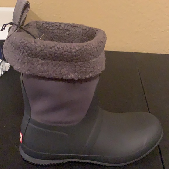 NEW Women's Hunter Sherpa Lined Original Roll Top Boot Waterproof Insulated - Picture 5 of 5